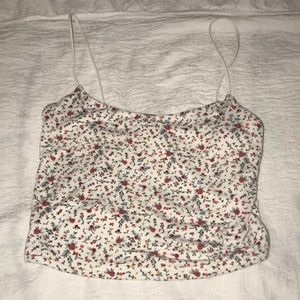 Floral crop top
